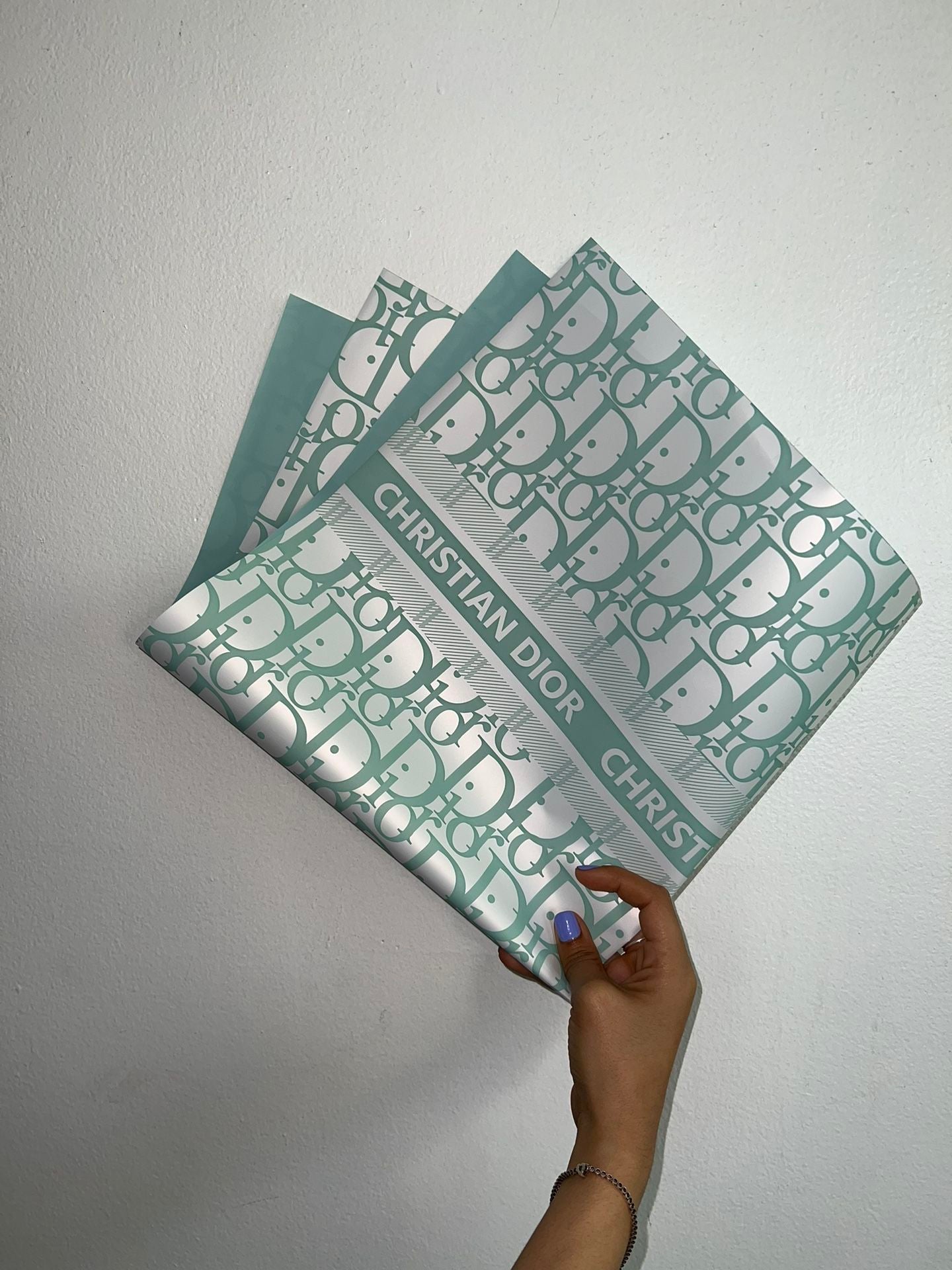 CHRISTIAN DIOR WRAPPING PAPER Gift Packaging Sheet