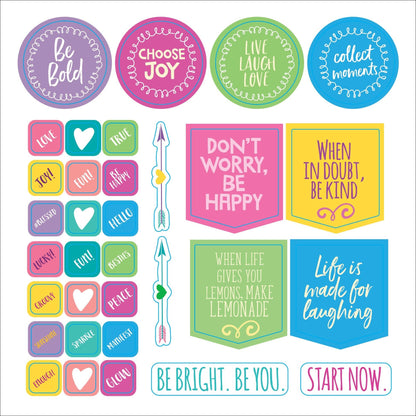 Peter Pauper WHATEVER YOU SAY! A Words and Phrases Sticker Book