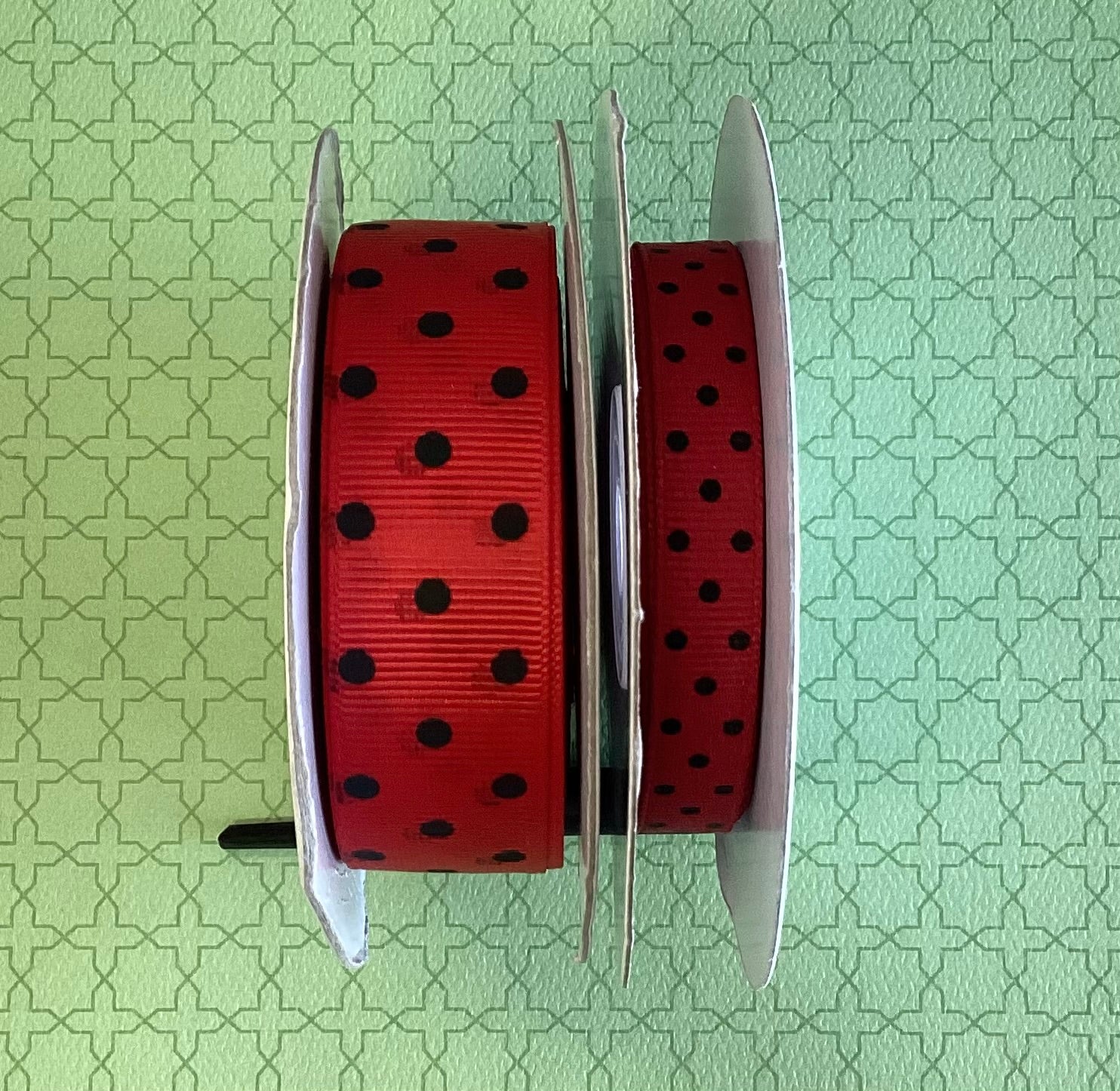 Creative Impressions LADYBUG DOT RIBBON 1 yard