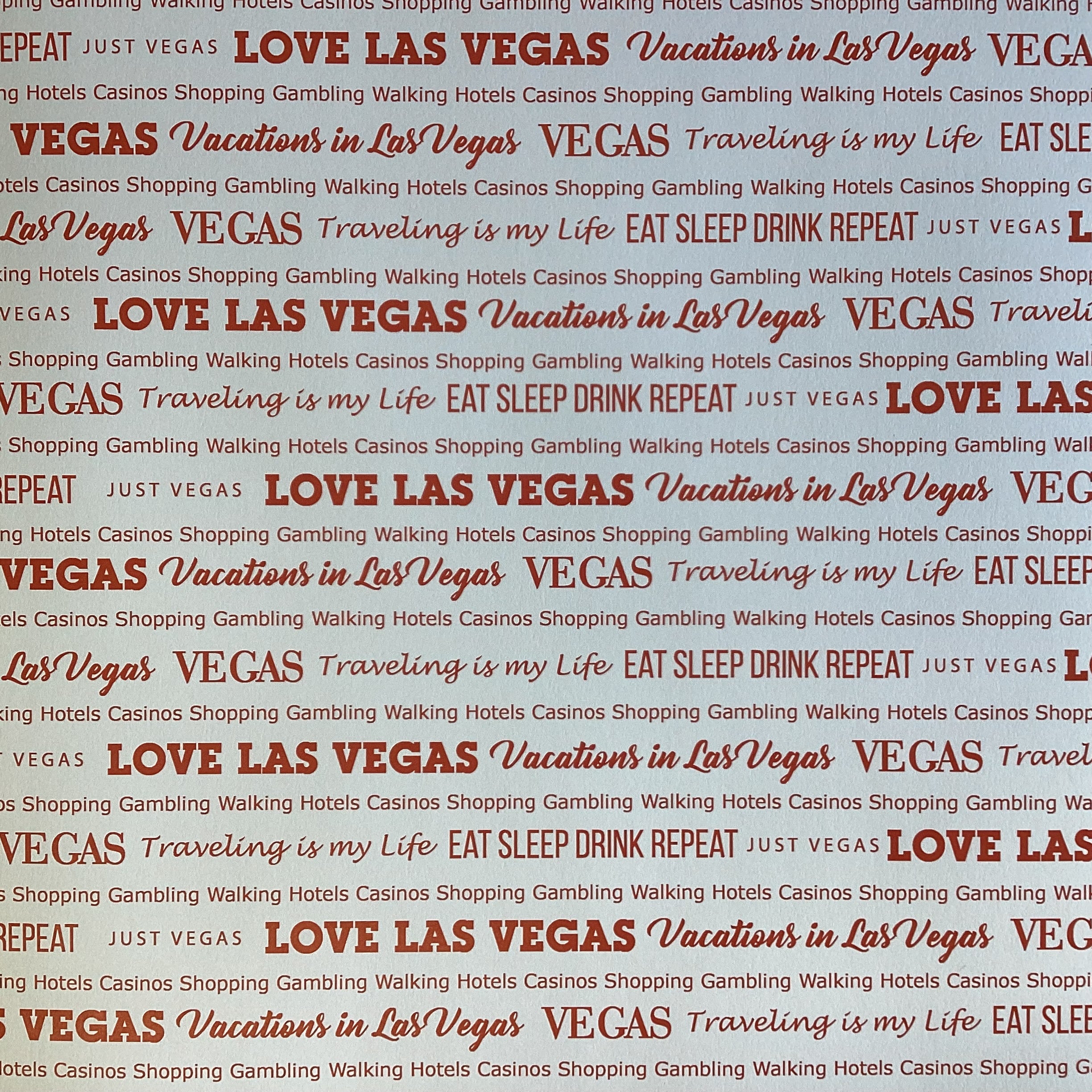 VEGAS PRIDE 2 12X12 Scrapbook Paper Scrapbook Customs