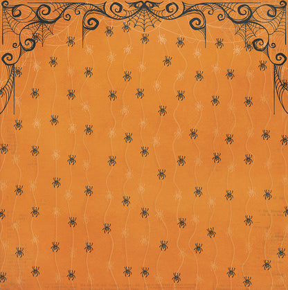 Photoplay Junque Halloween OCTOBER MOON 12X12 Scrapbook Paper