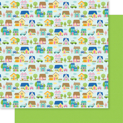 Bella Blvd LOVE GROWS HERE 12&quot;X12&quot; Scrapbook Paper