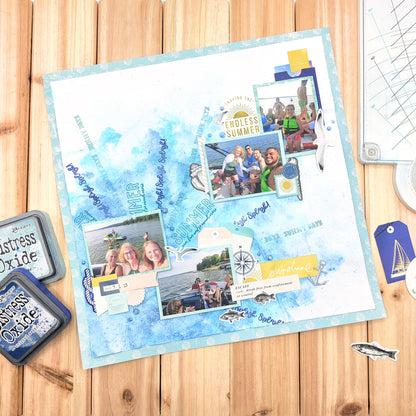 Heidi Swapp SET SAIL Ribbon 4pc