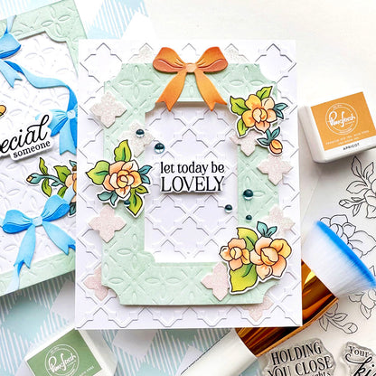 Pinkfresh Studio ON MY MIND Clear Stamp &amp; Die Set 18pc
