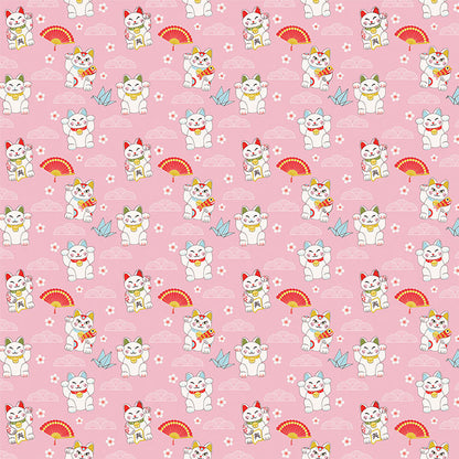 Photoplay LUCKY CAT 12”X12” Oriental Scrapbook Paper
