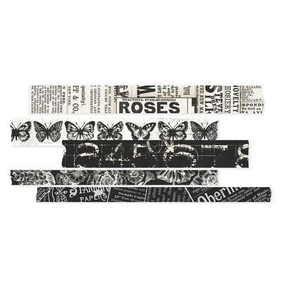 Simple Stories SIMPLE VINTAGE ESSENTIALS Washi Tape 5 Rolls