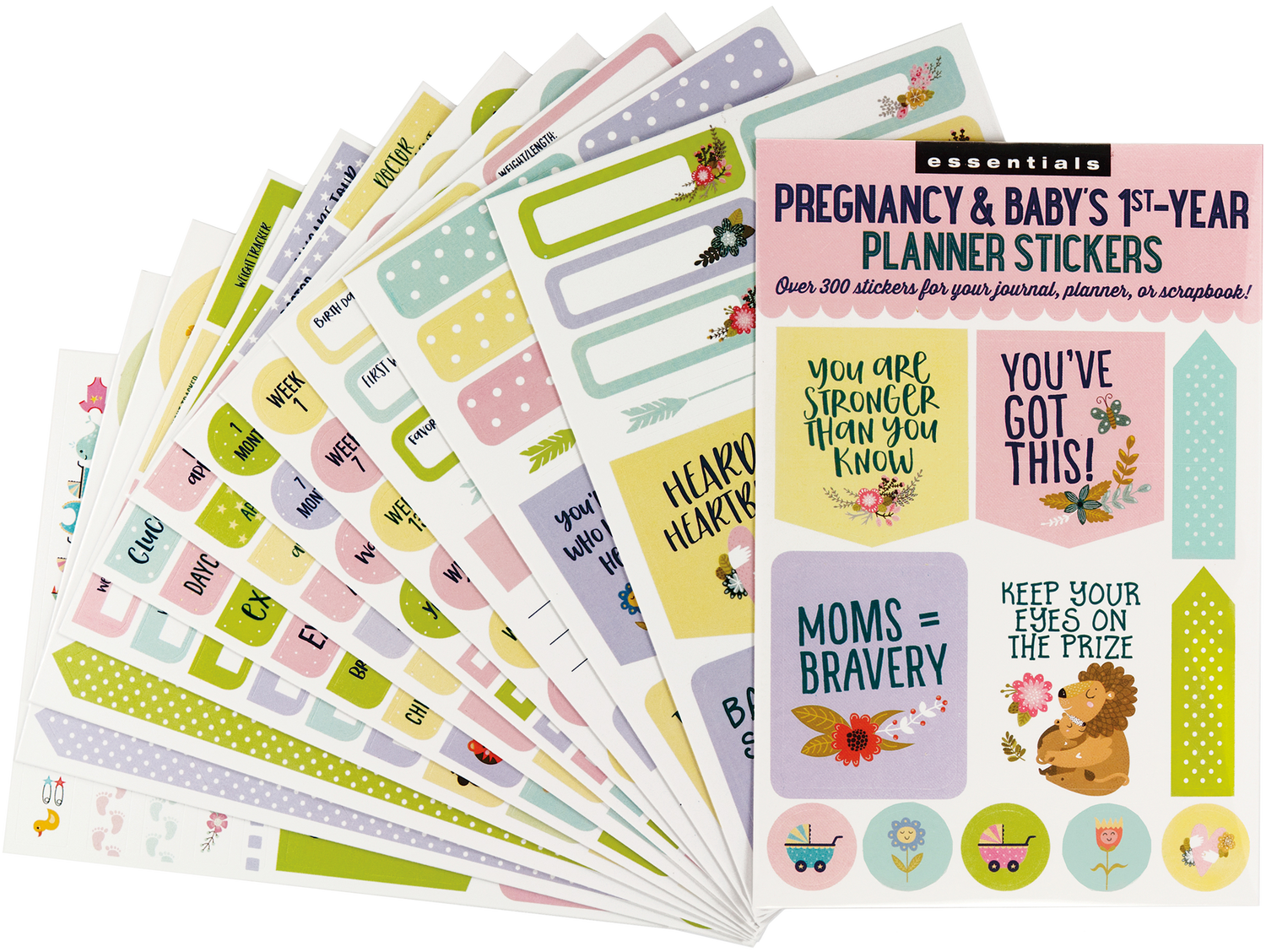Peter Pauper Planner Stickers PREGNANCY BABY Essentials
