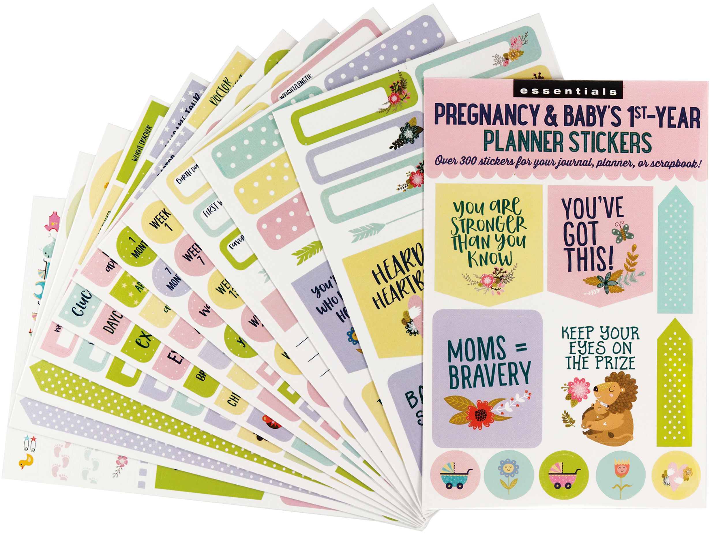Peter Pauper Planner Stickers PREGNANCY BABY Essentials