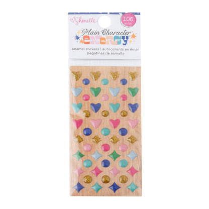 Shimelle MAIN CHARACTER ENERGY Enamel Stickers 106pc