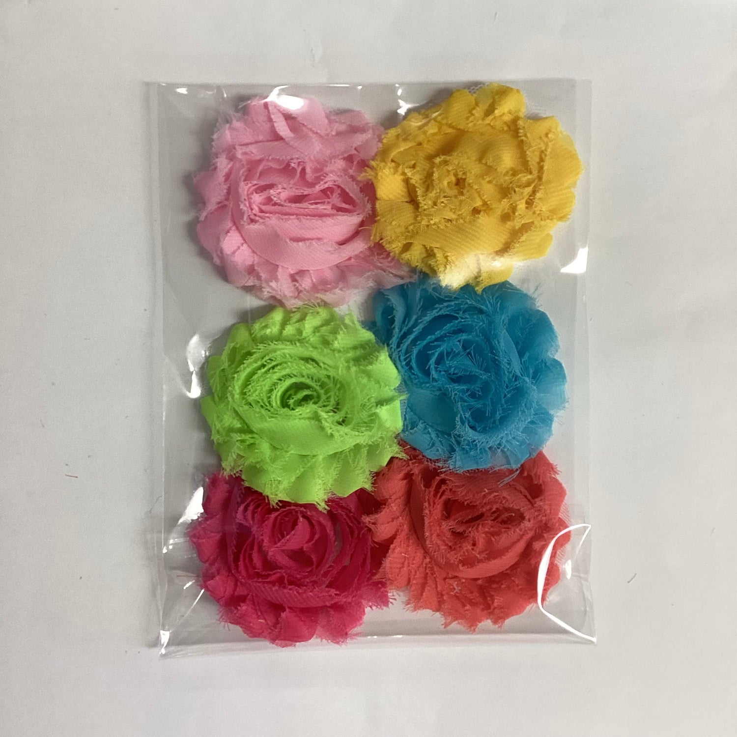 Ribbon Flowers 6pc Set