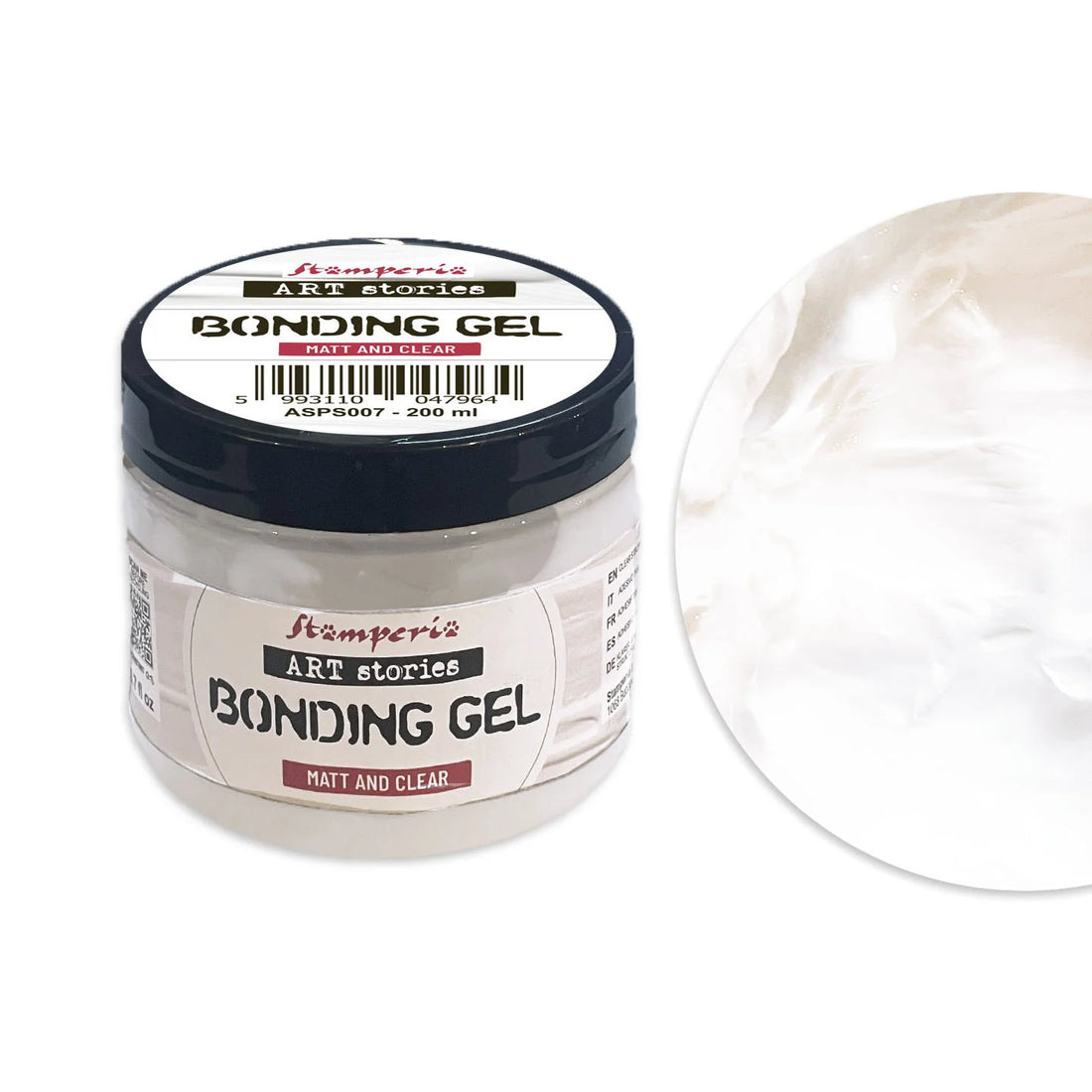 Stamperia Art Stories BONDING GEL Matt And Clear 6.7oz