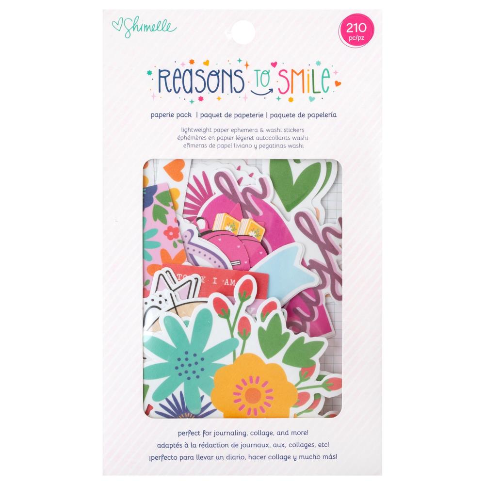 Shimelle REASONS TO SMILE Paperie Pack 210pc