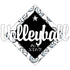 VOLLEYBALL ALL STAR Laser Cut 1pc Scrapbook Customs