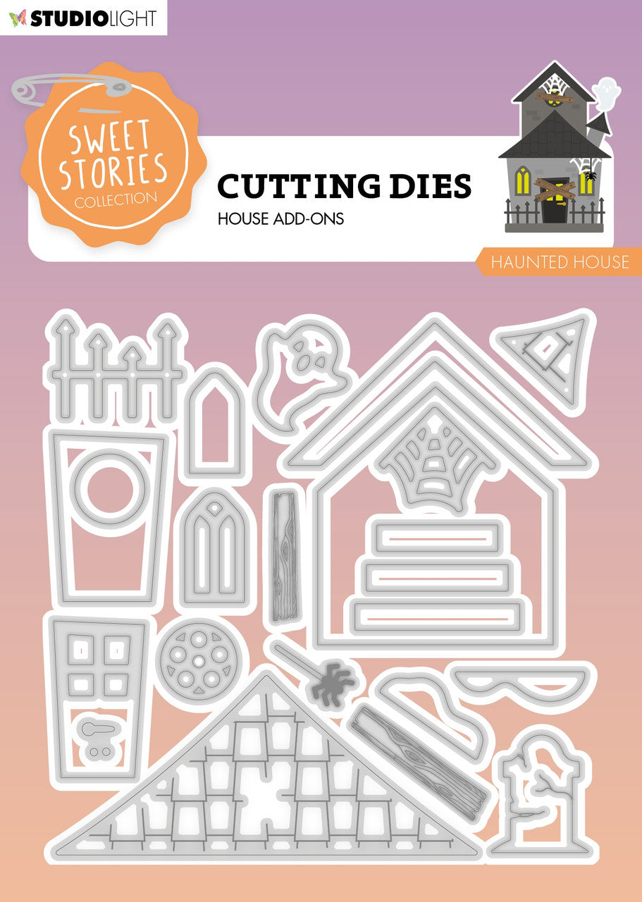 Studio Light Sweet Stories HAUNTED HOUSE ADD-ONS Cutting Dies