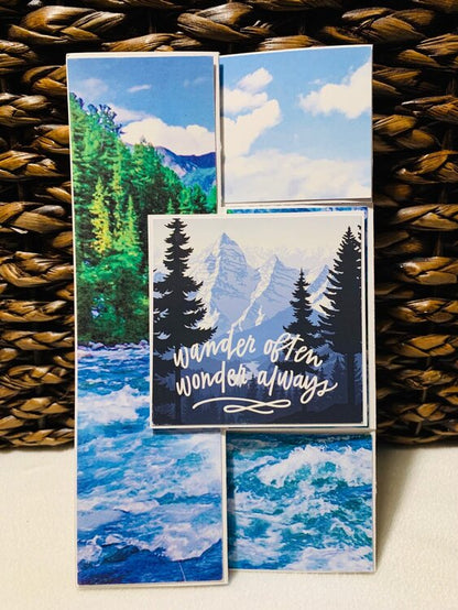Reminisce SCENIC VIEW 12&quot;X12&quot; Scrapbook Kit 11pc