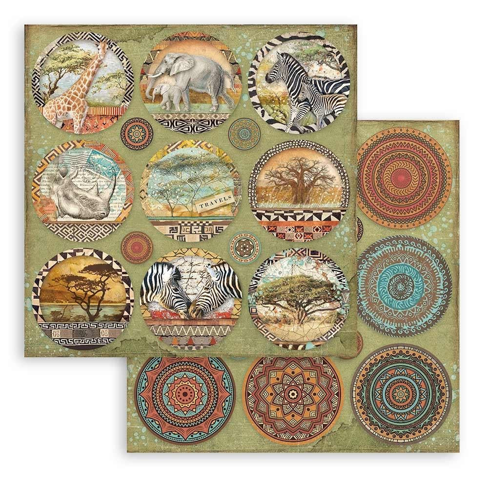 Stamperia SAVANA 12&quot;X12&quot; Paper Pad