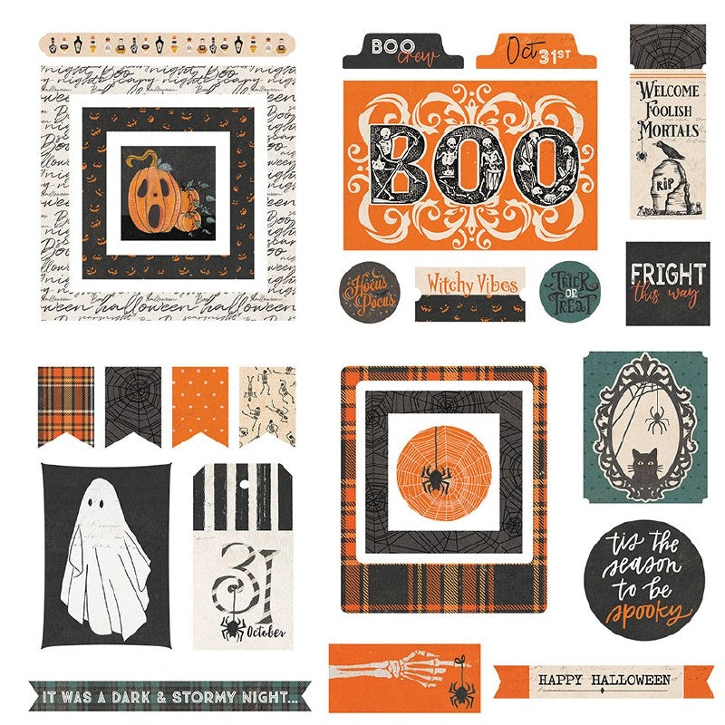 Photoplay TRICK OR TREAT EPHEMERA Cardstock Pack