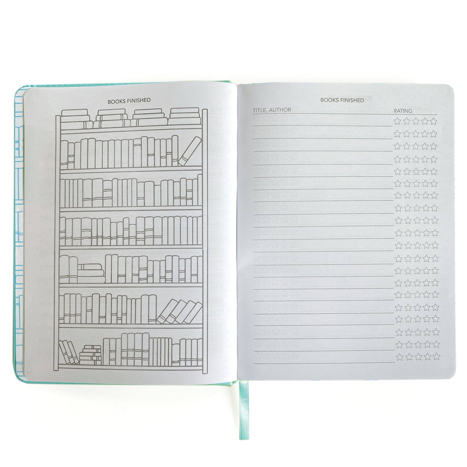 Paper House Literary Journal WELL READ BLUE Book Tracker