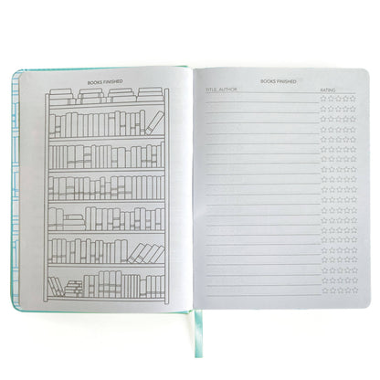 Paper House Literary Journal WELL READ BLUE Book Tracker