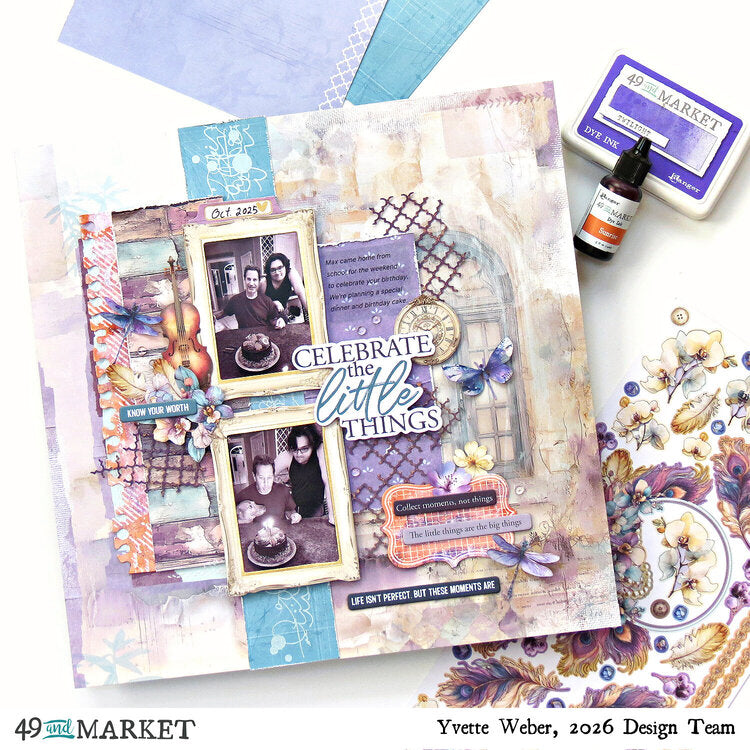 49 and Market PLUME &amp; PETAL Laser Cut Element Set 198pc