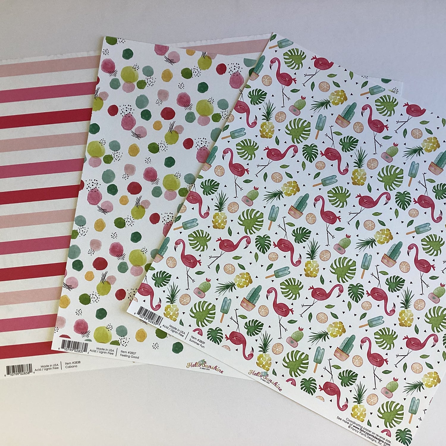 Fancy Pants Designs HELLO SUNSHINE Paper