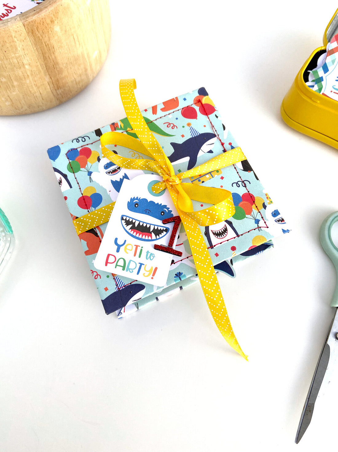 Echo Park It’s Your Birthday BOY CONFETTI 12"X12" Scrapbook Paper