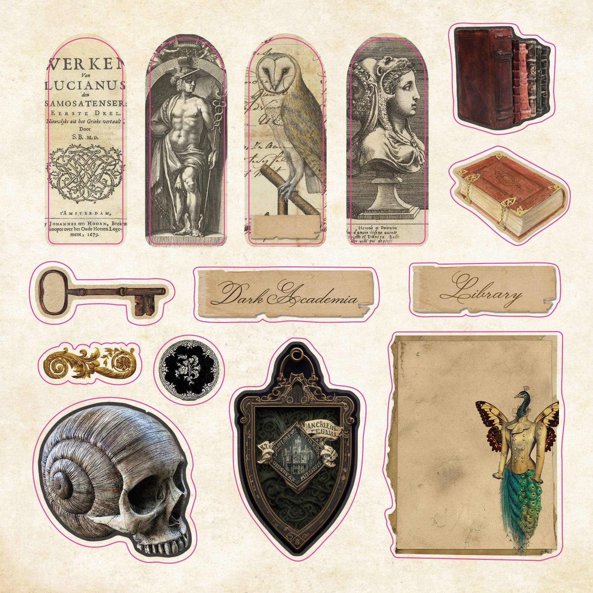 Peter Pauper The Sticker Book of CURIOSITIES