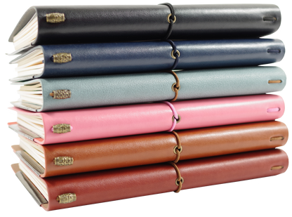 Peter Pauper VOYAGER LIGHT BLUE Travel Journal Notebook