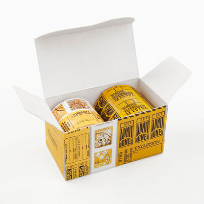 49 and Market Vintage Bits TICKET ESSENTIALS SUNBEAM Perforated Tickets &amp; Stamps 3 Rolls