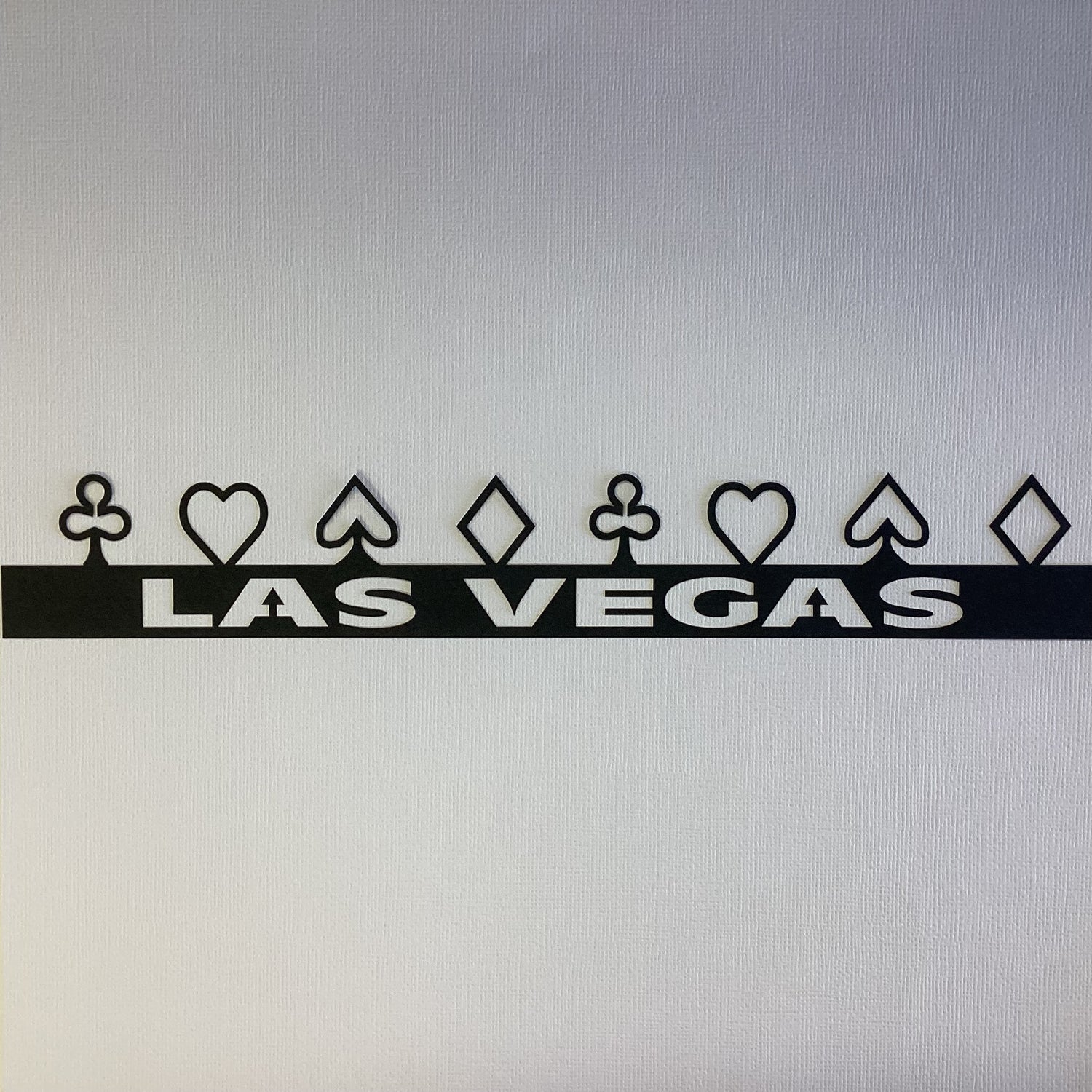 Laser Cut LAS VEGAS Page Border