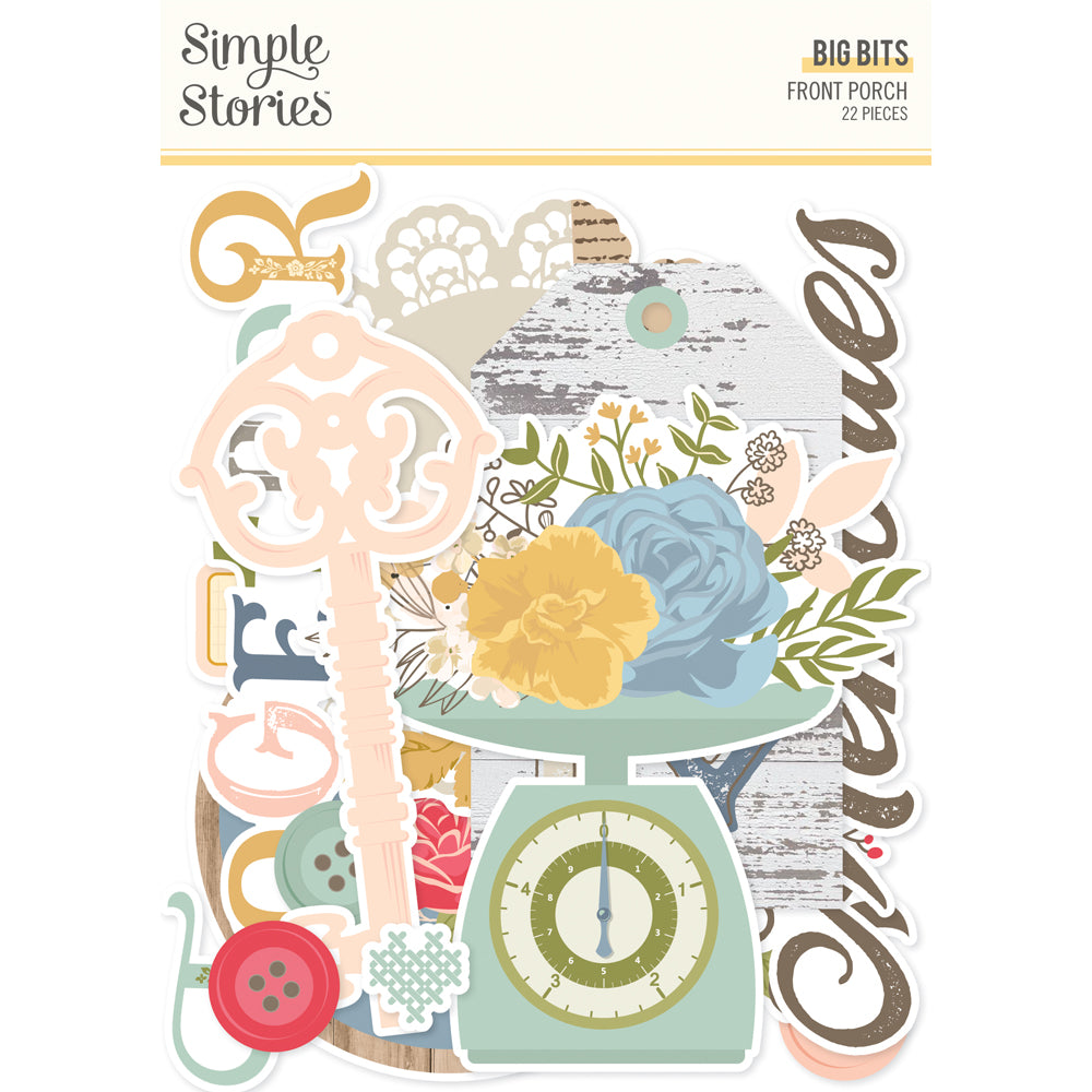 Simple Stories FRONT PORCH Big Bits 22pc