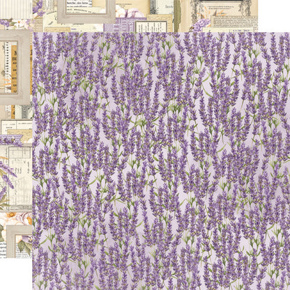 Simple Stories SIMPLE VINTAGE LAVENDER FIELDS 12"X12" Collection Kit