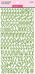 Bella Blvd LUNA ALPHABET Puffy Stickers Letters Numbers