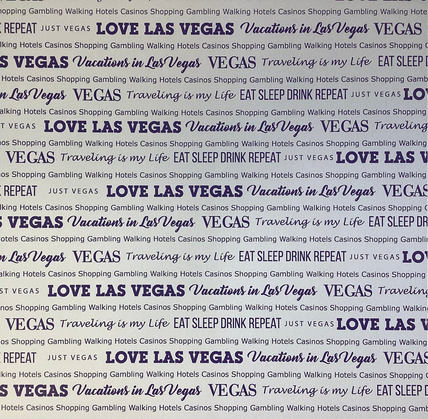 VEGAS PRIDE 2 12X12 Scrapbook Paper Scrapbook Customs