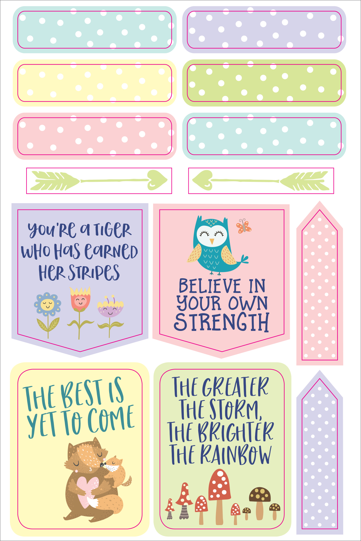 Peter Pauper Planner Stickers PREGNANCY BABY Essentials