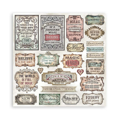 Stamperia MASTER OF MAGIC 12&quot;X12&quot; Scrapbook Paper Pack