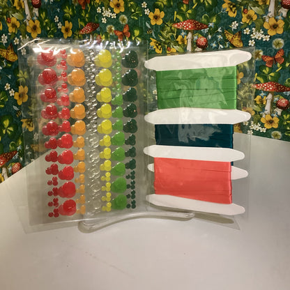 LDRS Creative ARTISAN FLORAL BRIGHT Embellie Mega Pack