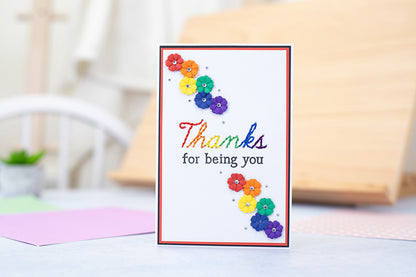 Crafters Companion Gemini RAINBOW EMBROIDERY Thread Pack
