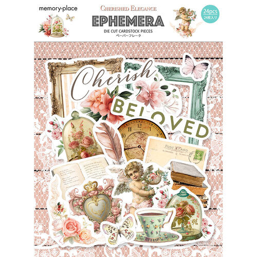 Memory Place CHERISHED ELEGANCE Ephemera 24pc