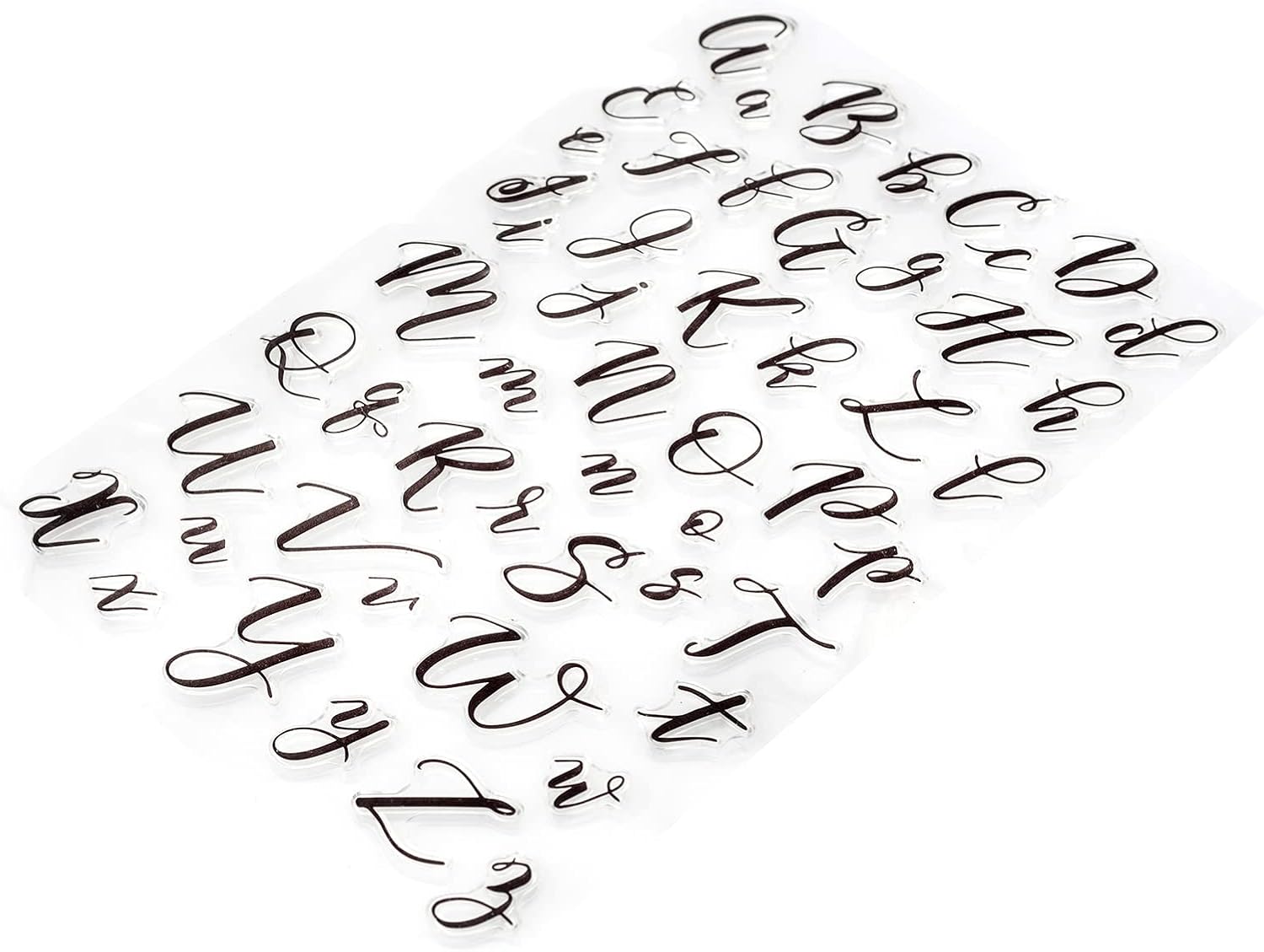 Kelly Creates TRACEABLE BOUNCY ALPHABET Stamps 52pc