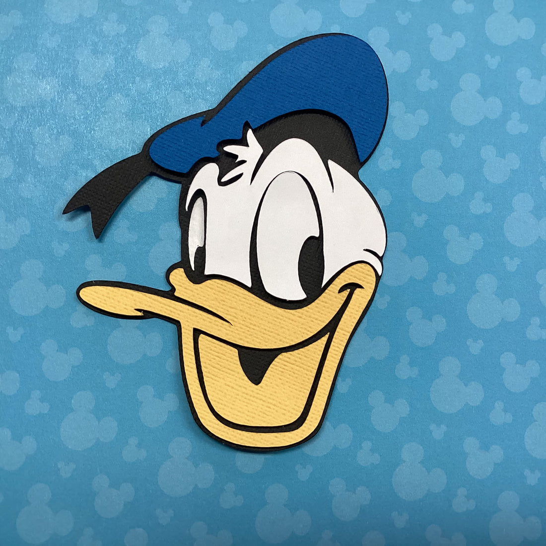 Like Disney DONALD DUCK HEAD 3D Custom DieCut