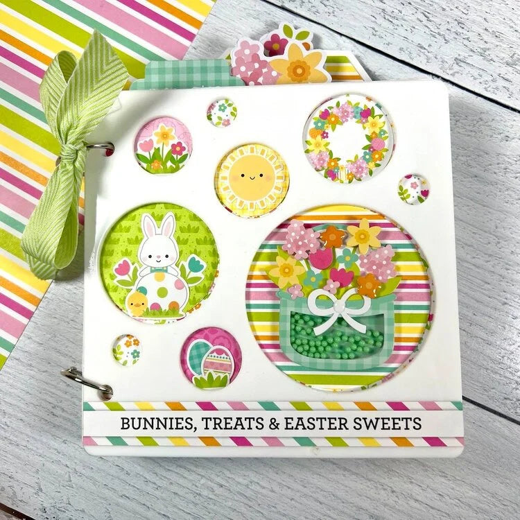 Doodlebug Bunny Hop BITS &amp; PIECES Diecuts Spring Easter