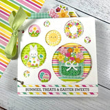 Doodlebug Bunny Hop BITS & PIECES Diecuts Spring Easter