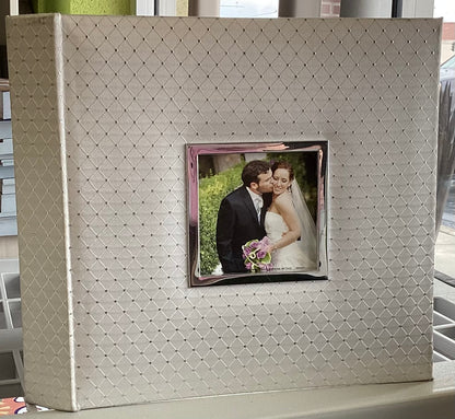 Wedding WHITE DIAMOND 9”X9” Photo Album