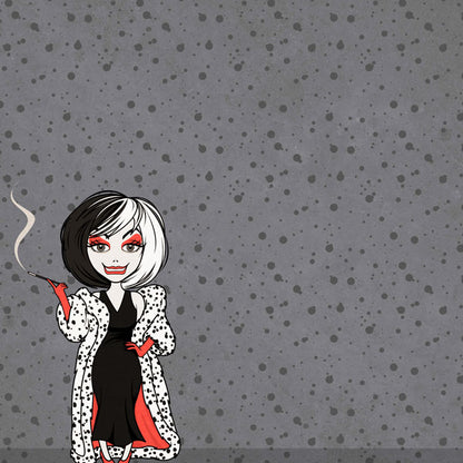Magical Villian PERFECTLY WRETCHED DS 12&quot;X12&quot; Scrapbook Paper