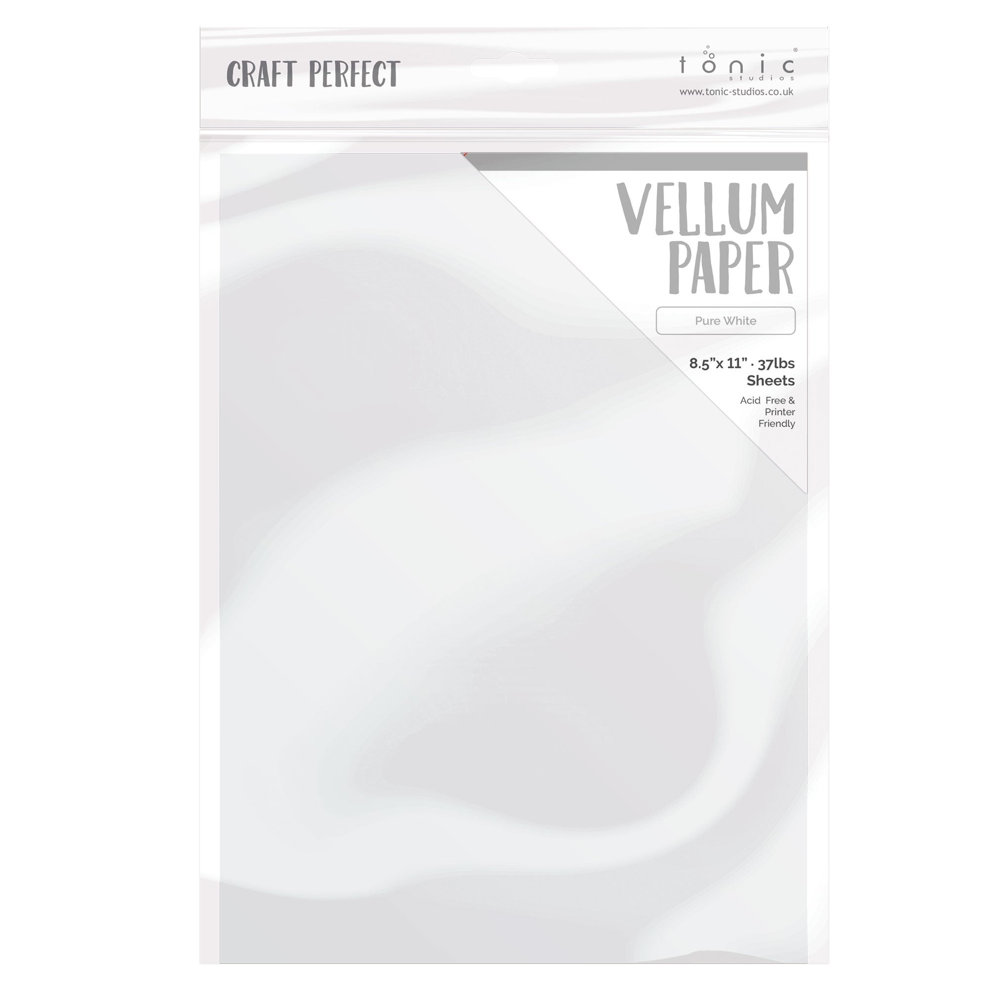 Craft Perfect VELLUM PAPER 8.5”X11” Sheets