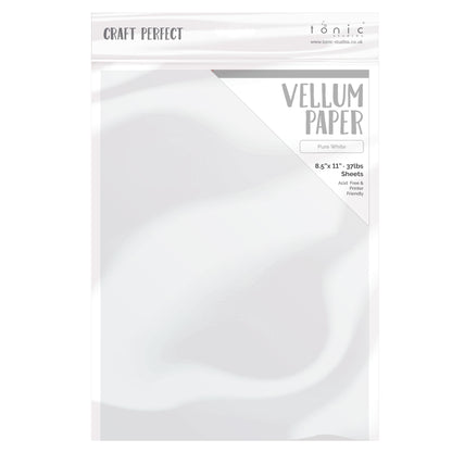 Craft Perfect VELLUM PAPER 8.5”X11” Sheets