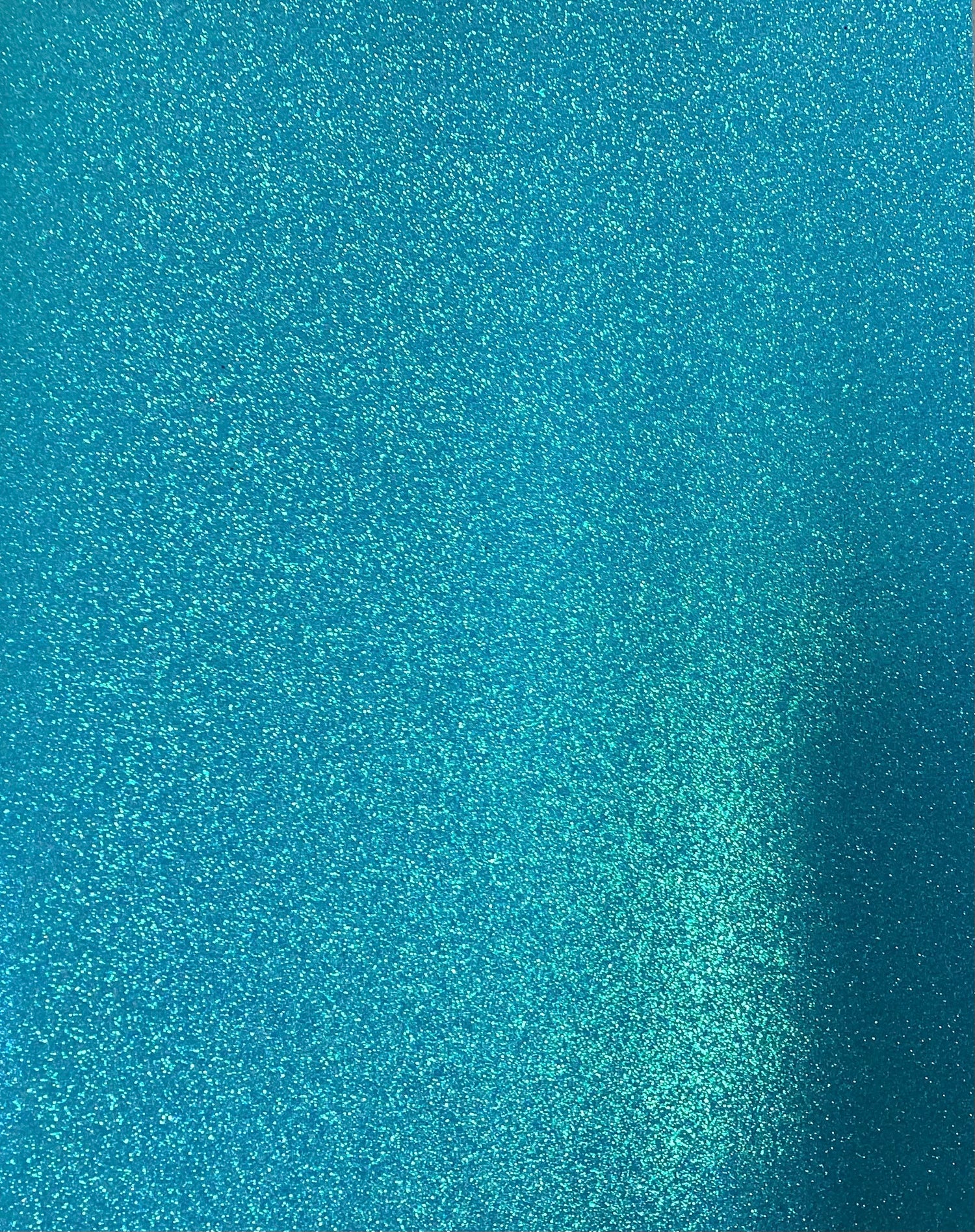 America Crafts Glitter Cardstock SEAFOAM 8.5”X11” Paper Sheet