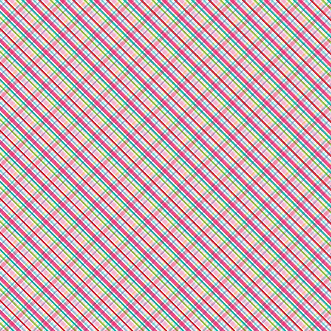 Bella Blvd My Candy Girl COOKIE DOUGH 12"X12" Scrapbook Paper