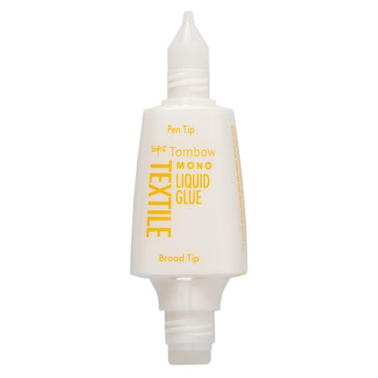 Tombow Mono 0.88oz TEXTILE LIQUID GLUE Dual Tip Fabric Adhesive